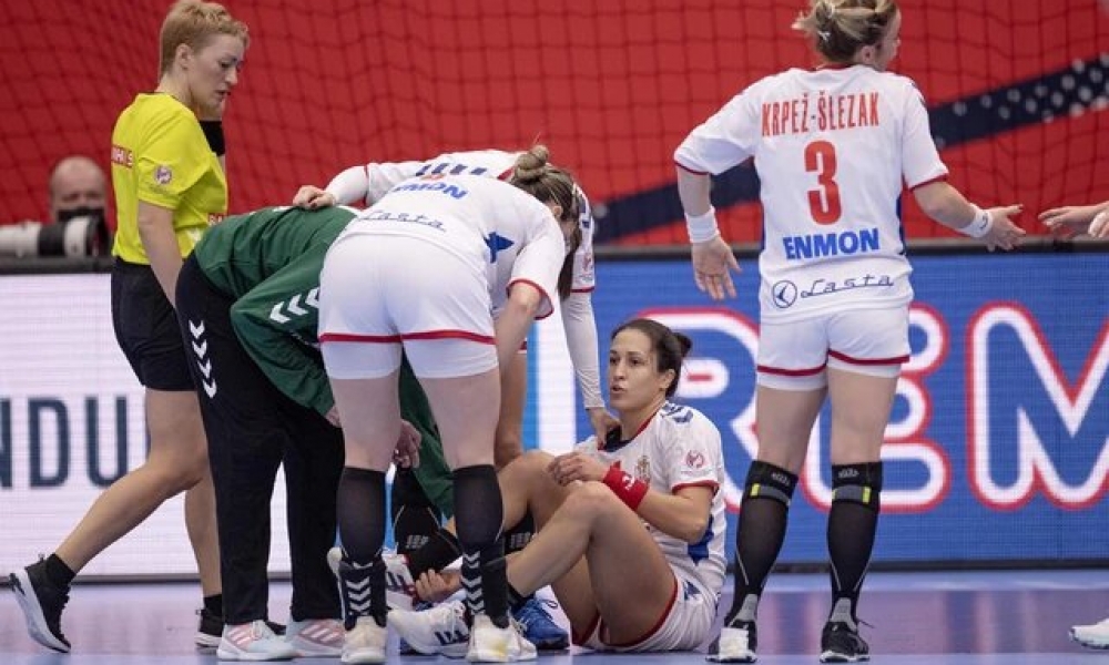 Shock for Serbia: Andrea Lekic suffered a serious injury!